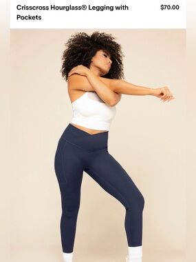 POPFLEX Crisscross Hourglass Legging